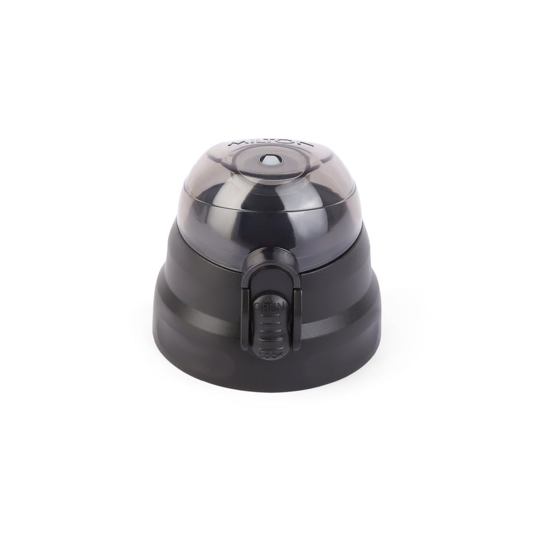 Spare Lid for Milton New Crown 400 Thermosteel Bottle  One Touch Flip Cap with Safety Lock | Leak-Proof, ISI Certified |