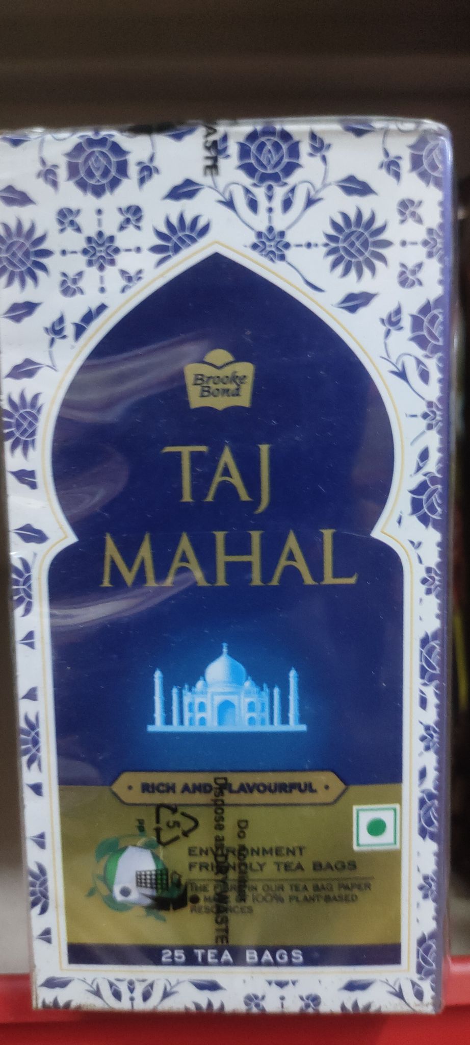 Brooke bond taj mahal rich and flavourful tea bags