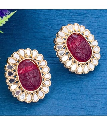 Sukkhi Glorious Gold Plated Floral Earring For Women