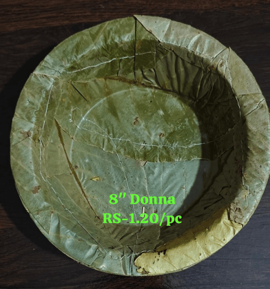 8-inch Donna Leaf Plate (1 unit) | Eco-friendly Natural Material | Serving & Dining