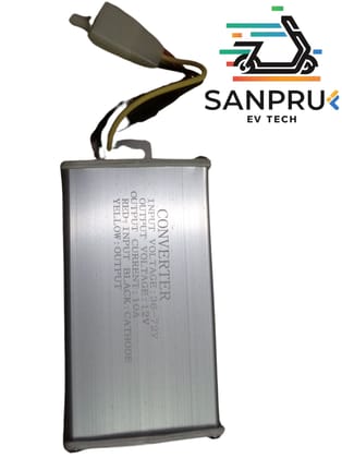 DC-DC 15Amp Converter, 48V-72V to 12V, 15A Output, with Mounting Bracket