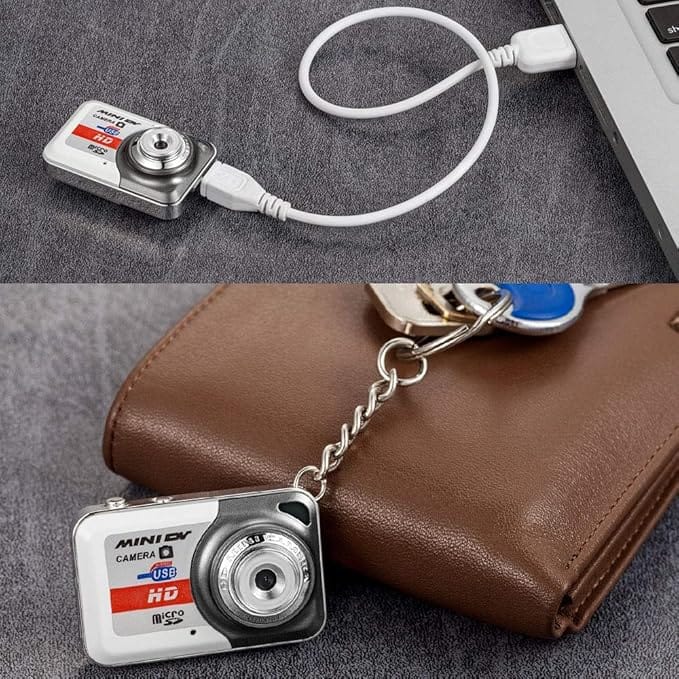 X6 Portable Mini High Definition Digital Camera Mini DV Support 32GB TF Card