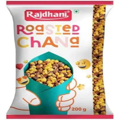 Rajdhani Roasted Chana 200g pack - 1 unit