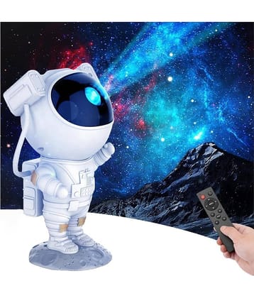 GMPex Astronaut Night Light Projector Lamp – 360° Galaxy Star Projector Multicolor Night Lamp ( Pack of 1 )