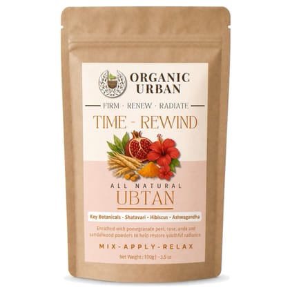Organic Urban Time-Rewind Ubtan | Face Pack Powder | 100 g