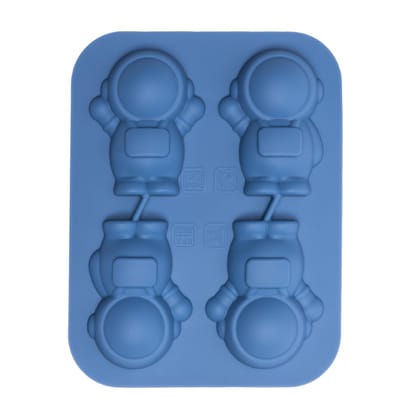 NATURALLY YOURS Silicone Astronaut ICE Ball Tray 170 X 132 X 47 MM Clear LID