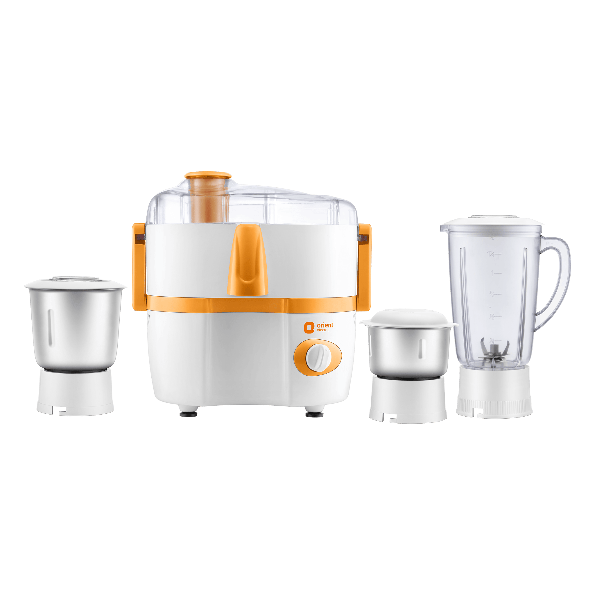 Aisha Plus 3 Jar Juicer Mixer Grinder 450W / White