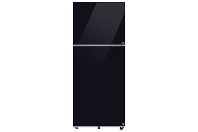 Samsung 396 L, 2 Star, Convertible 5-in-1, Digital Inverter, Frost Free Double Door, WiFi Enabled Bespoke AI Refrigerator (RT41DB6A4B22HL, Clean Black)