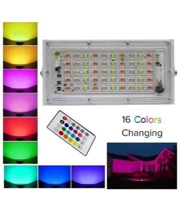 ZESTRUM RGB 50 Watts Flood Light ( Pack of 1 )