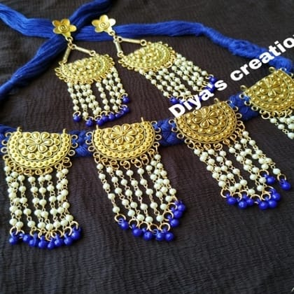 Lohori Choker With Earrings