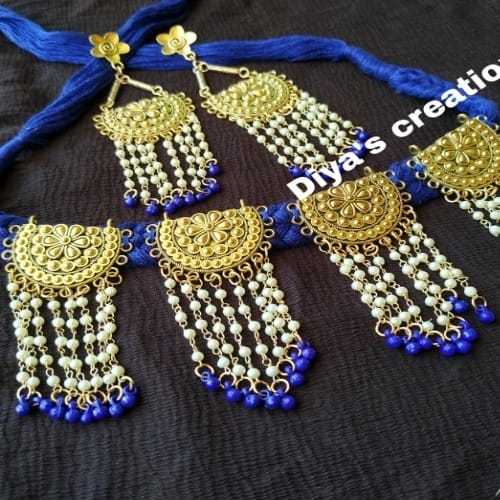 Lohori Choker With Earrings