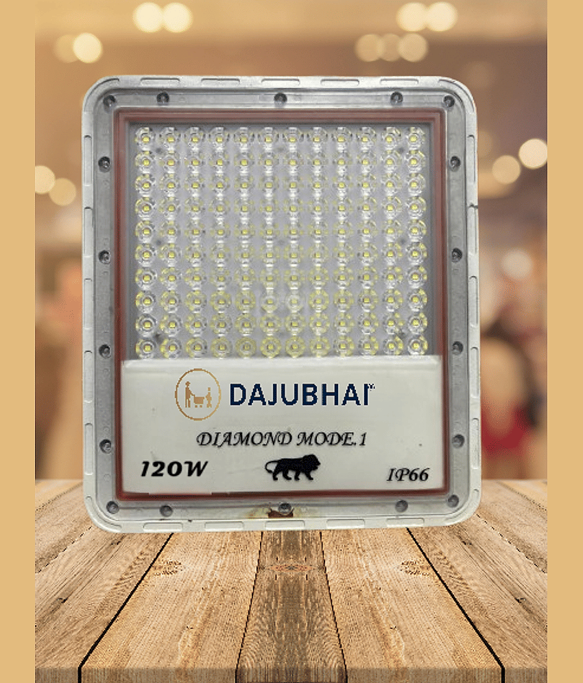 DAJUBHAI Cool Day Light 120w Watts Flood Light ( Pack of 1 )