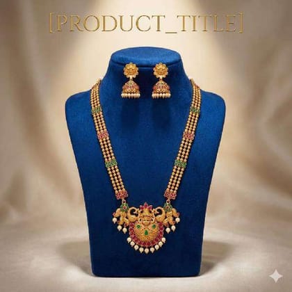 Golden Temple Jewelry Set Lightweight Golden