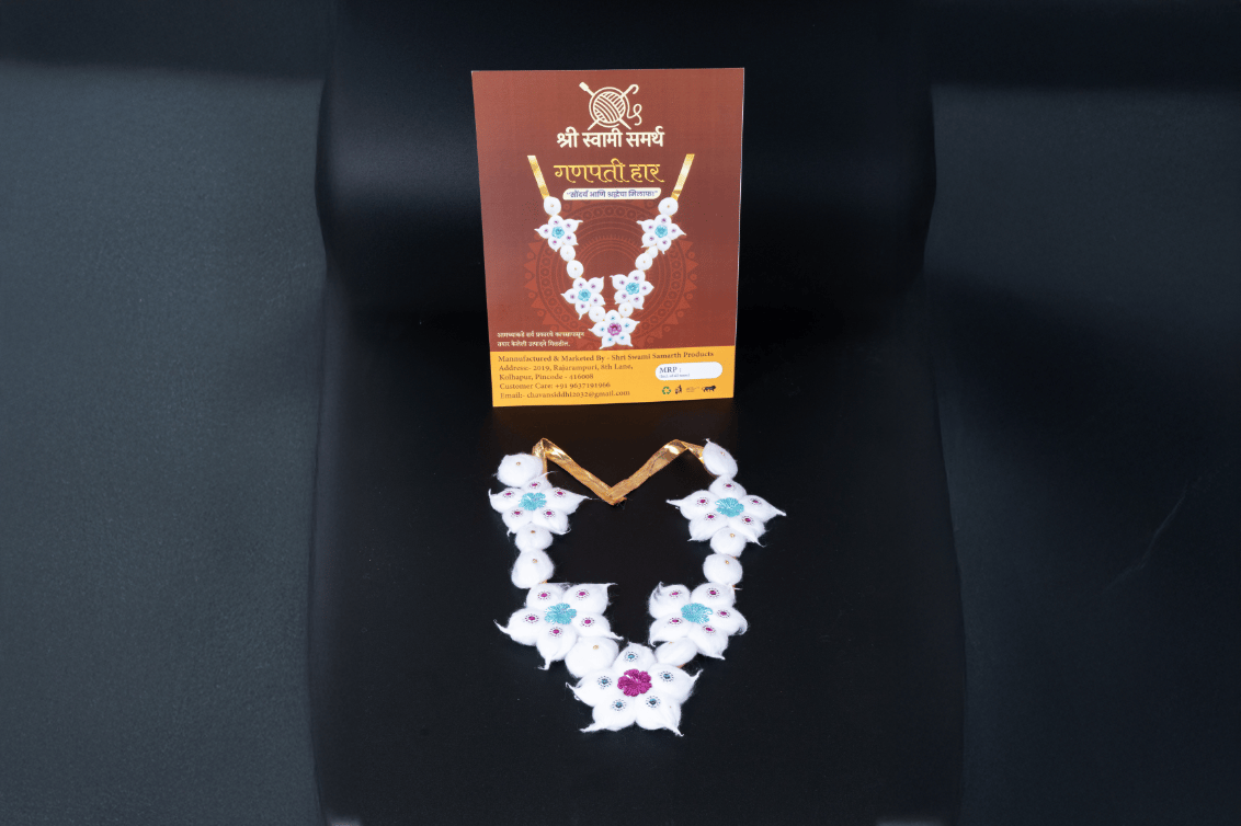 Handcrafted Ganpati Haar 1 piece