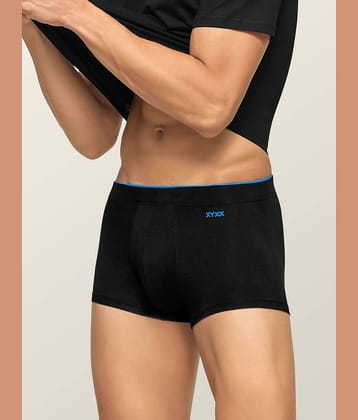 XYXX Pack of 1 Modal Trunks For Men's ( Black )