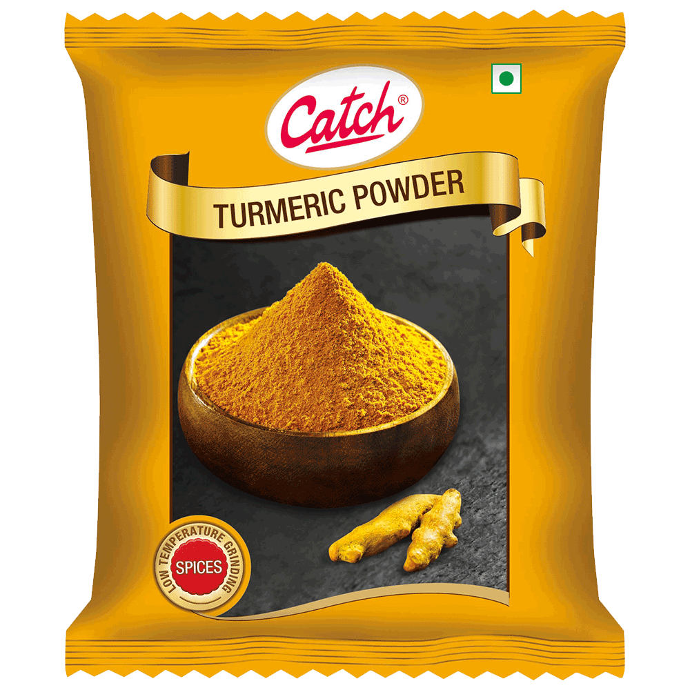 Catch Straight Pouch || Turmeric Powder || Haldi Powder || 500 Grams