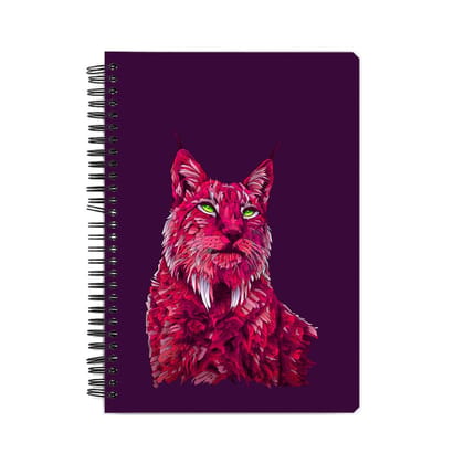 Roar Of The Fuchsia Lion Notebook