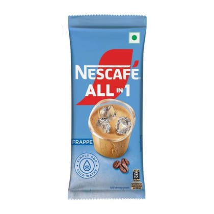 Nescafe Frappe All In One Cold Coffee 28g Nescafe Frappe All In One Cold Coffee 28g
