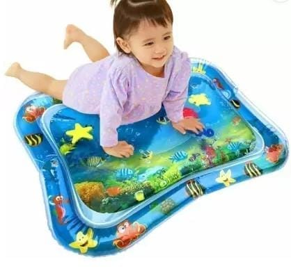 Baby Water Play Mat – Inflatable Tummy Time Mat for Infants, Sensory & Developmental Activity