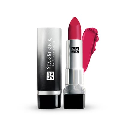 Star Struck by Sunny Leone Luxe Matte Lipstick - Rooberry, 4.2g