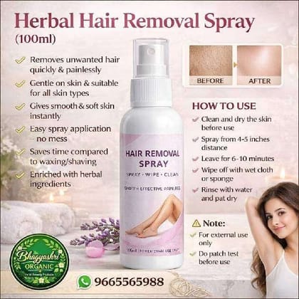Best Hair Removal Spray