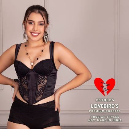 79852 Black Premium Upper Corset 79852 Black Premium Upper Corset
