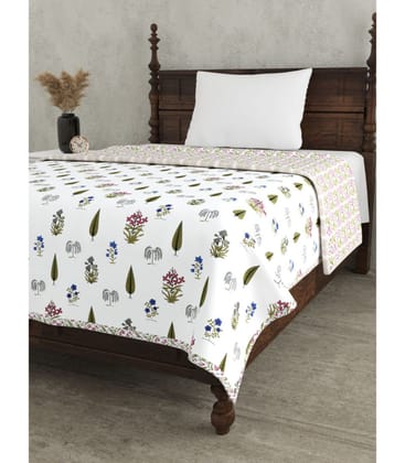 Soothing Shades Pure Cotton Dohars Green Calm & Pacific Soothing Shades Pure Cotton Dohars Green Calm & Pacific