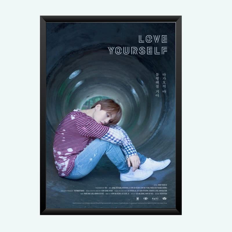 Nokkes Bts Army Bangtan Boy V suga J-Hope Jungkook Jin Jimin Rm 8X12 Inch Size Photo Frame Photo Home Office_bts5_18