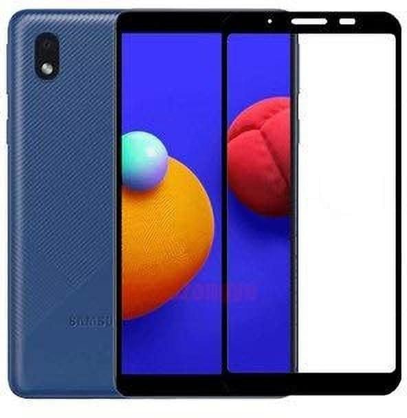 PLUGTECH Advanced Tempered Glass With Anti-Explosion 9H Hardness Edge-To-Edge Coverage Screen Guard for SAMSUNG A3 CORE