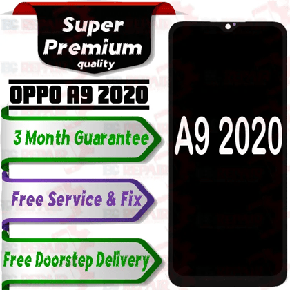 Oppo A9 2020 Combo LCD with Touch Screen for A9 2020  Black