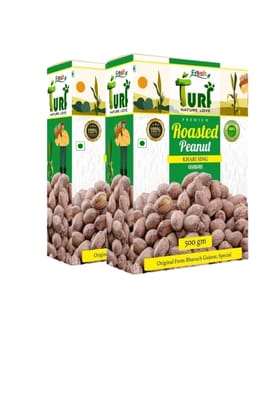 TURF FRESH - Premium Roasted Salted Jumbo Peanut  Khari Sing 500 G