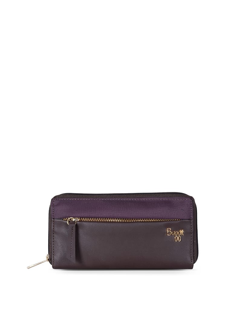 CORONA Y G X WALLETS ZIPAROUND L BROWN