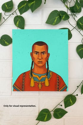 Dbeautify's DIY Tribal Portrait MDF Painting