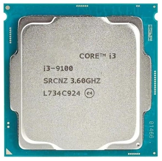 Intel Core i3 9100/9300/9320/9350 9th Generation, 3.1/3.2/3.6/3.7/4.0 GHz, LGA 1151 Socket, 4 Cores, 4 Threads, 6/8 MB Cache, Desktop Processor, 1 Year Warranty (Silver)