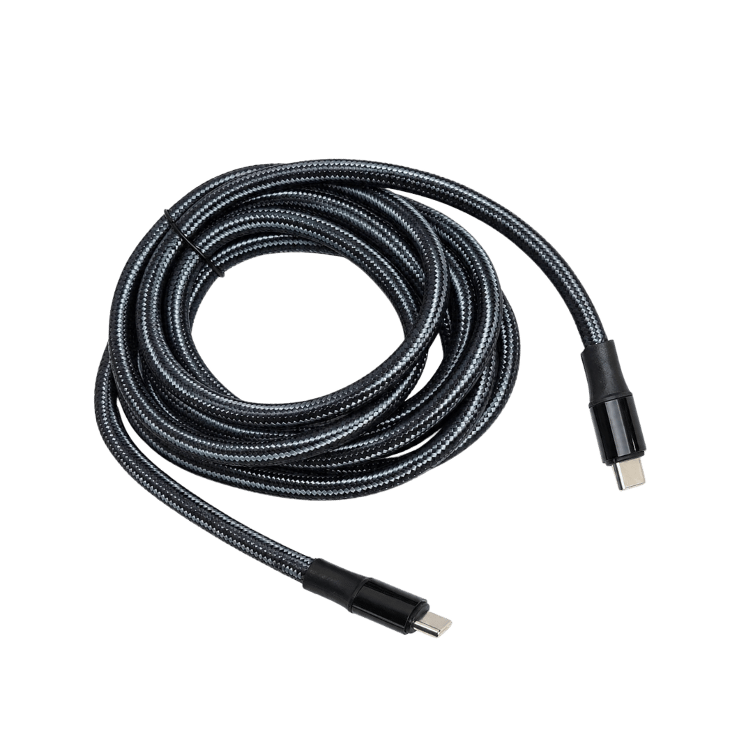 Lyne Flexy 54c 120w 2M (Type C to C Data Cable) | Startup-40 | Black