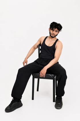 Osoul - Men's Joggers Black-Size-XL