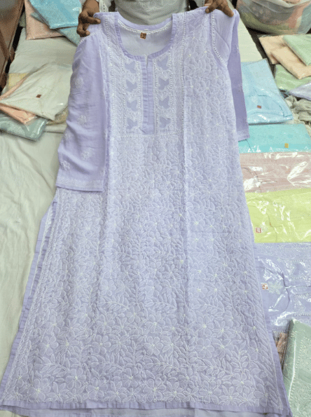 Long kurti voile cotton plus size
