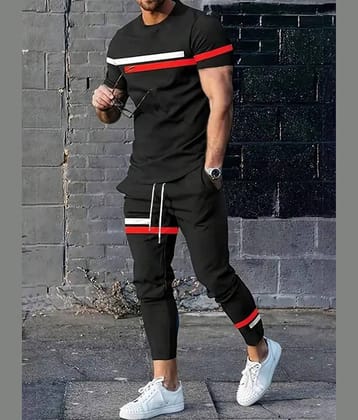 Forbro Black Polyester Men's Trackpants ( Pack of 1 )