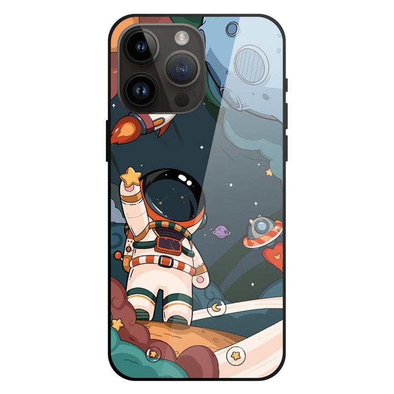 See, I am in space Glass Case