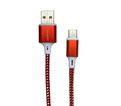 Champion 65W SuperVOOC USB A to Type-C Fast Charging Cable, Braided – Supports VOOC, Dash, Warp Charging for OnePlus, Samsung, Mi, Realme & More