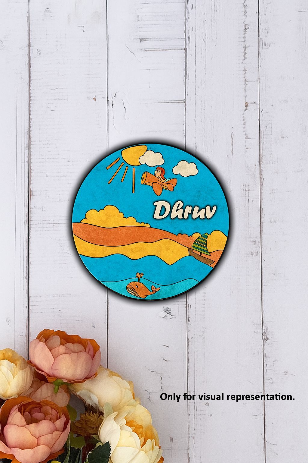 Dbeautify's Kids’ Name Plate – Adventure Theme