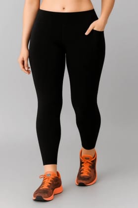 WUGO Womens Workout Tights Stretchable Yoga Gym Running Tights for Women Girls Imported Lycra 250 GSM