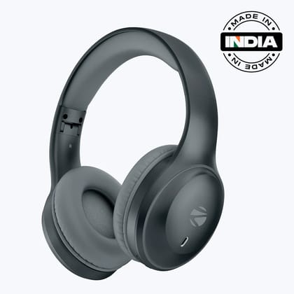 ZEBRONICS Zeb Paradise Neo R Wireless Bluetooth Headphones with 40mm Drivers, Up to 50 Hours Playback, Built-in Mic, Comfortable Over-Ear Design (Color As Per Stock)