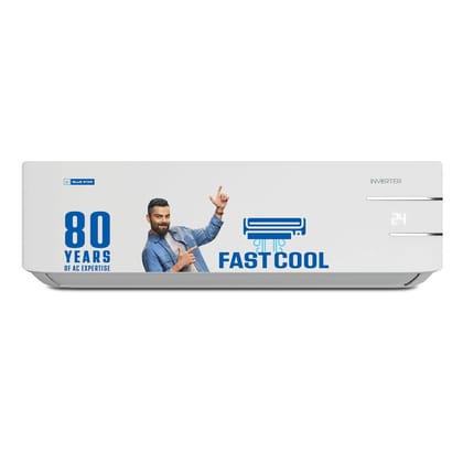 Blue Star 1.3 Ton 3 Star, 60 Months Warranty, Inverter Split AC (Copper,Convertible 5 in 1 Cooling, Auto Defrost, Multi Sensors, Dust Filters, Blue Fins, 2024 Model, IC315YNU,White) Blue Star 1.3 Ton 3 Star, 60 Months Warranty, Inverter Split AC (Copper,