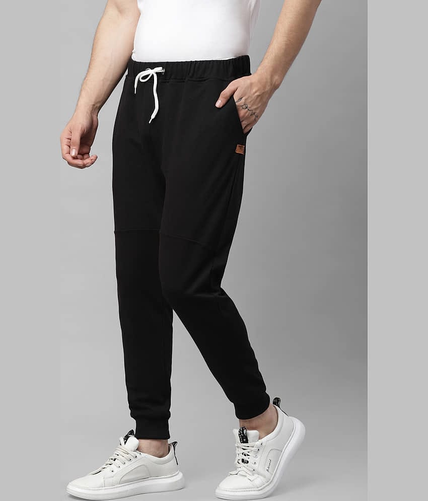 Rigo - Black Cotton Blend Men's Sports Joggers ( Pack of 1 )