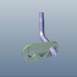 PISTON COOLING JET RIGHT - FF SPORTS 250 LC| HUNK 250 LATAM| XTREME 250 NEPAL BANGLADESH| XTREME 250R - 11348ACW000S
