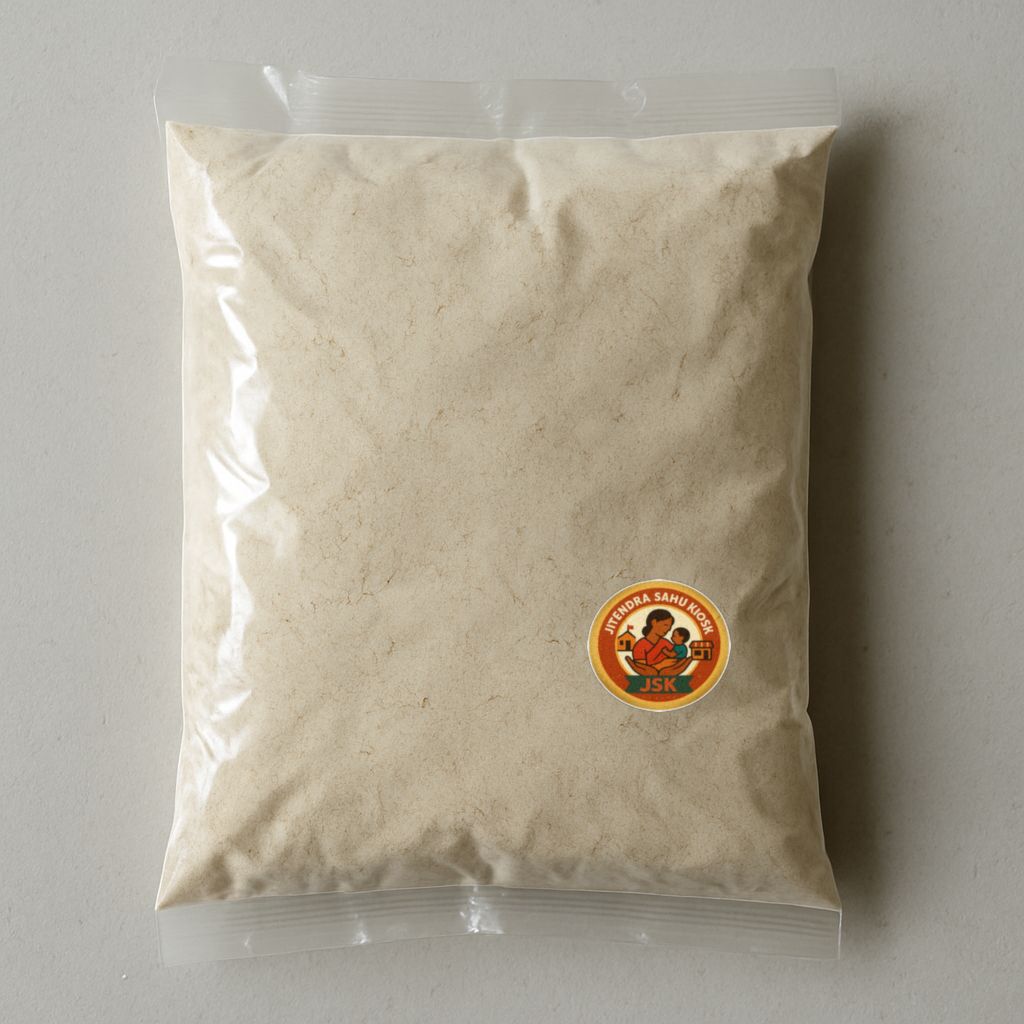 Jitendra Sahu Kiosk's singhara flour