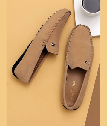 Big Fox - Beige Men's Slip on