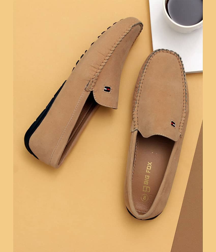 Big Fox - Beige Men's Slip on