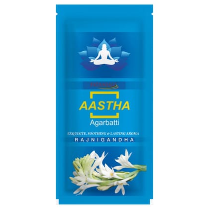 AASTHA RAJNIGANDHA AGARBATTI 150GM